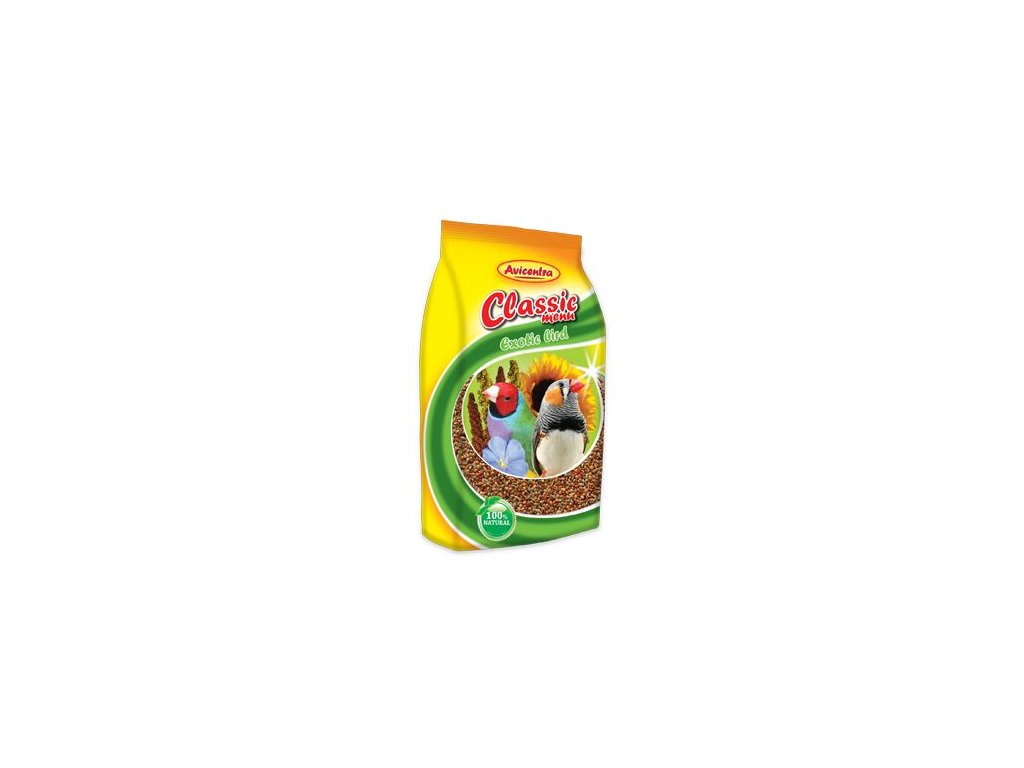 16836 avicentra classic menu krmivo pro drobne exoty 1kg z kategorie chovatelske potreby pro ptaky a papousky krmivo pro papousky