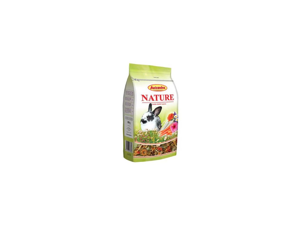 6135 avicentra nature premium kralik 850g z kategorie chovatelske potreby a krmiva pro hlodavce a mala zvirata krmiva pro hlodavce a mala zvirata