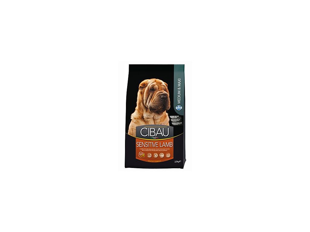 12927 cibau dog adult sensitive lamb rice 12kg z kategorie chovatelske potreby a krmiva pro psy krmiva pro psy granule pro psy