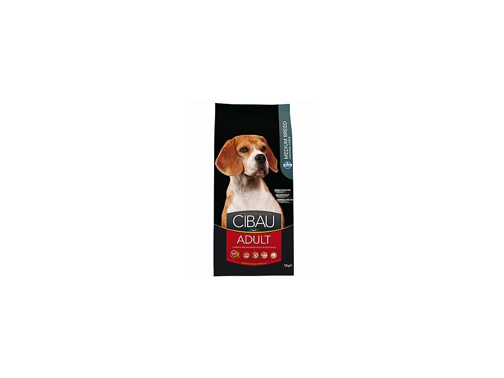 13146 cibau dog adult medium 12kg z kategorie chovatelske potreby a krmiva pro psy krmiva pro psy granule pro psy