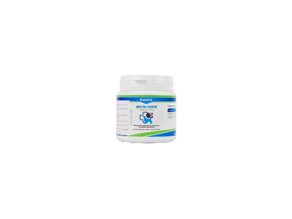 22284 canina biotin forte 30tbl z kategorie chovatelske potreby a krmiva pro psy vitaminy a leciva pro psy kuze a srst psu