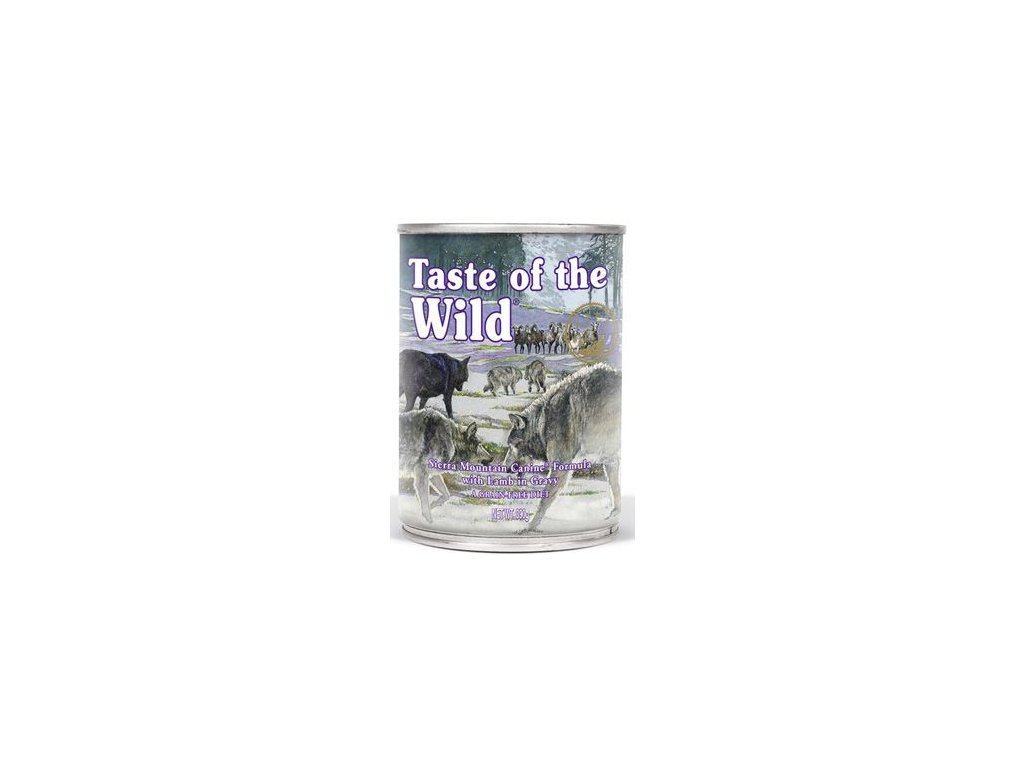 24063 taste of the wild konzerva sierra mountain 390g z kategorie chovatelske potreby a krmiva pro psy krmiva pro psy konzervy pro psy