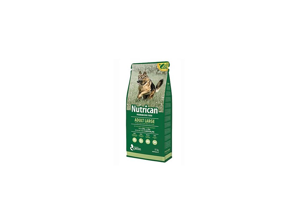 21837 nutrican adult large 15kg z kategorie chovatelske potreby a krmiva pro psy krmiva pro psy granule pro psy