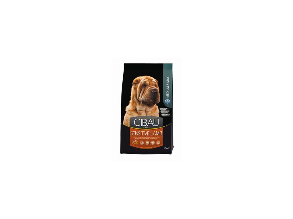 12921 cibau dog adult sensitive lamb rice 2 5kg z kategorie chovatelske potreby a krmiva pro psy krmiva pro psy granule pro psy