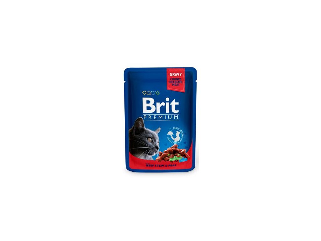 13692 brit premium cat kapsa with beef stew peas 100g z kategorie chovatelske potreby a krmiva pro kocky krmivo a pamlsky pro kocky kapsicky pro kocky