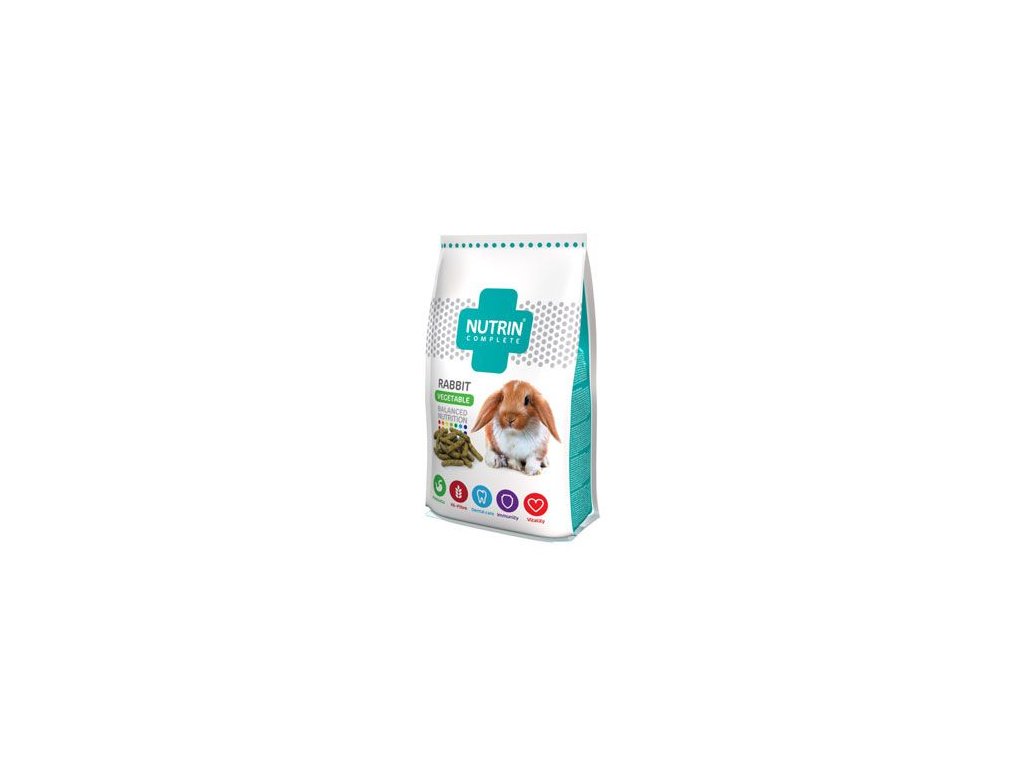 6768 nutrin complete kralik vegetable 400g z kategorie chovatelske potreby a krmiva pro hlodavce a mala zvirata krmiva pro hlodavce a mala zvirata
