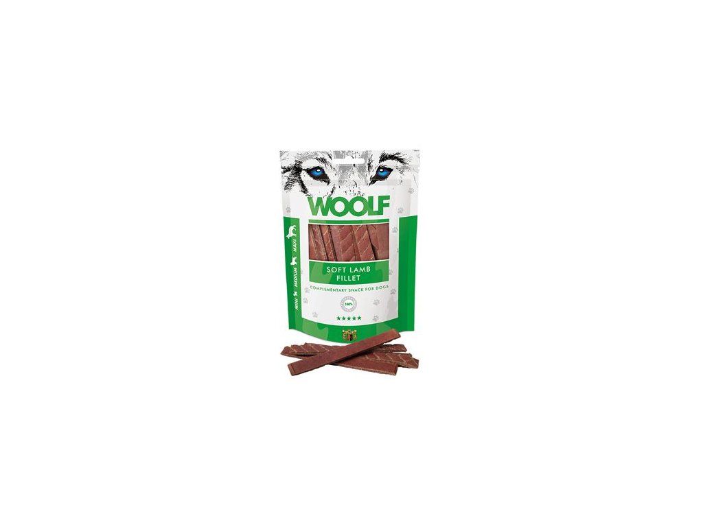 45273 1 woolf pochoutka soft lamb fillet 100g z kategorie chovatelske potreby a krmiva pro psy pamlsky pro psy susena masicka pro psy