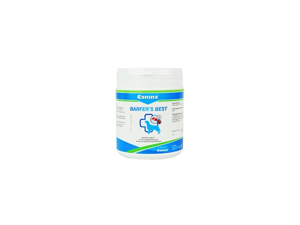 22272 canina barfer s best 500g z kategorie chovatelske potreby a krmiva pro psy krmiva pro psy barf pro psy