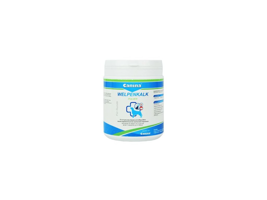 22404 canina welpenkalk plv 900g z kategorie chovatelske potreby a krmiva pro kocky vitaminy a leciva pro kocky