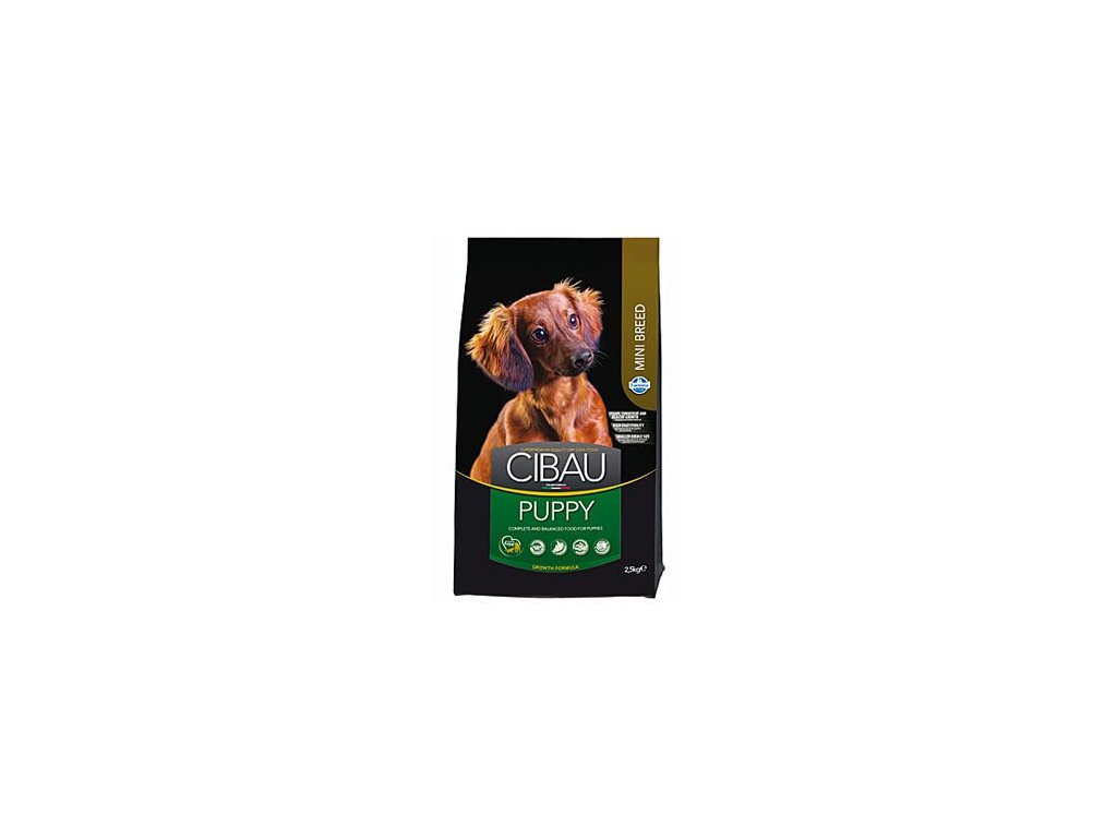 12861 cibau dog puppy mini 2 5kg z kategorie chovatelske potreby a krmiva pro psy krmiva pro psy granule pro psy