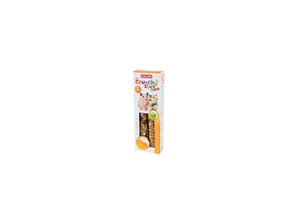 48417 1 pochoutka crunchy stick jablko vejce pro krecky zolux z kategorie chovatelske potreby a krmiva pro hlodavce a mala zvirata pamlsky pro hlodavce