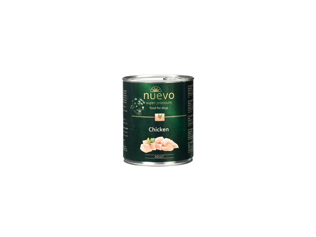 7164 nuevo adult kureci konz pes 800g z kategorie chovatelske potreby a krmiva pro psy krmiva pro psy konzervy pro psy
