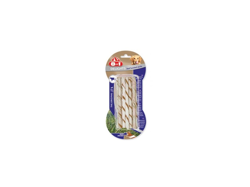 43896 tycinky zvykaci delights zakroucene beef 10ks z kategorie chovatelske potreby a krmiva pro psy pamlsky pro psy zvykaci pamlsky pro psy
