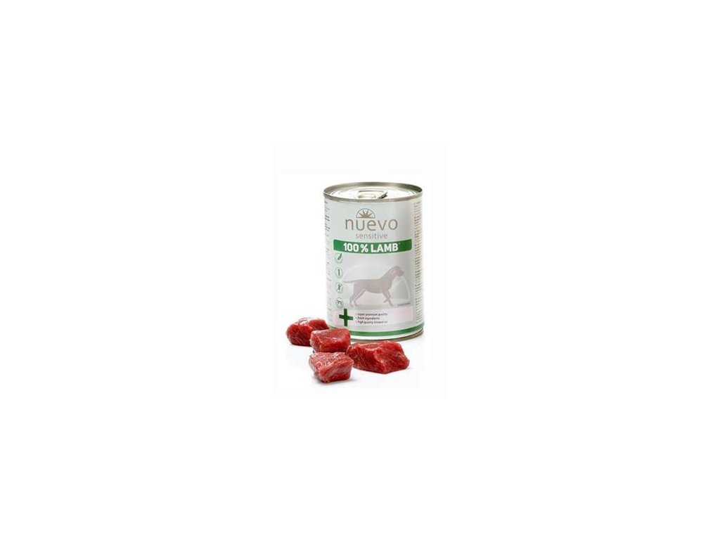 8814 1 nuevo sensitive jehneci monoprotein konz pes 400g z kategorie chovatelske potreby a krmiva pro psy krmiva pro psy konzervy pro psy