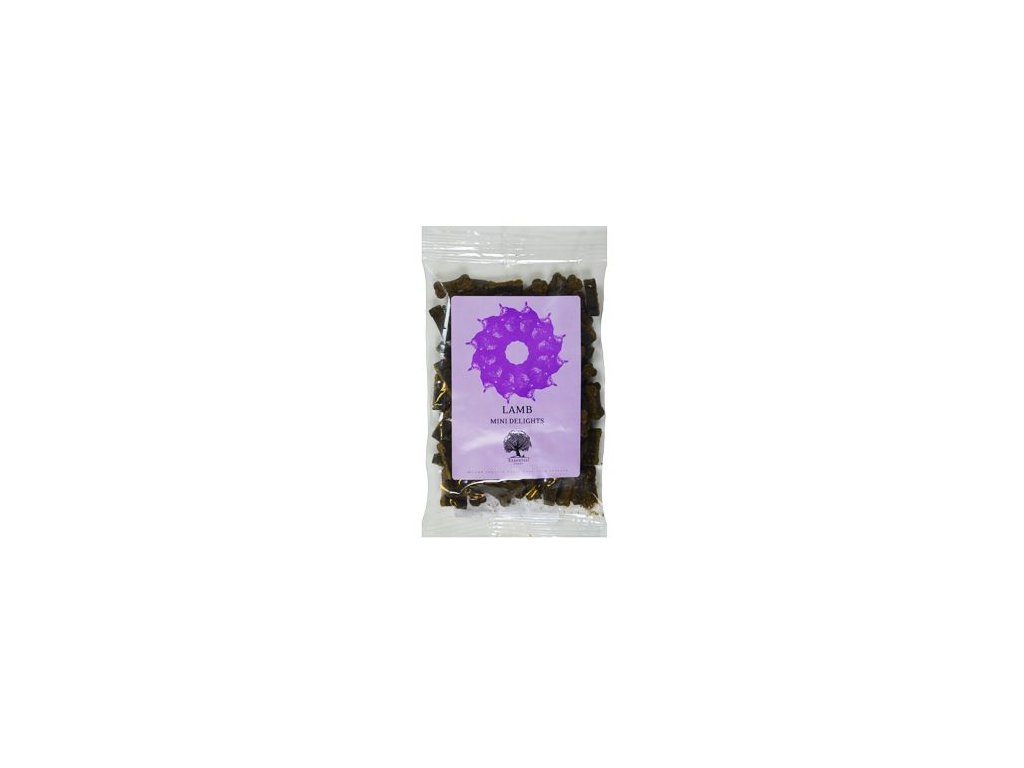18309 essential foods lamb mini delights jehneci pamlsky 100g z kategorie chovatelske potreby a krmiva pro psy pamlsky pro psy polomekke pamlsky pro psy