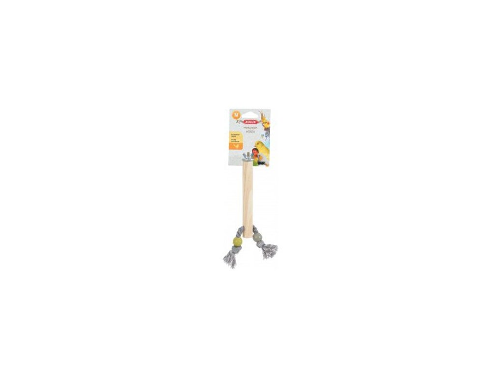 48438 1 bidlo pro ptaky drevene s lanem m 17cm zolux z kategorie chovatelske potreby pro ptaky a papousky bidylka pro ptaky a papousky