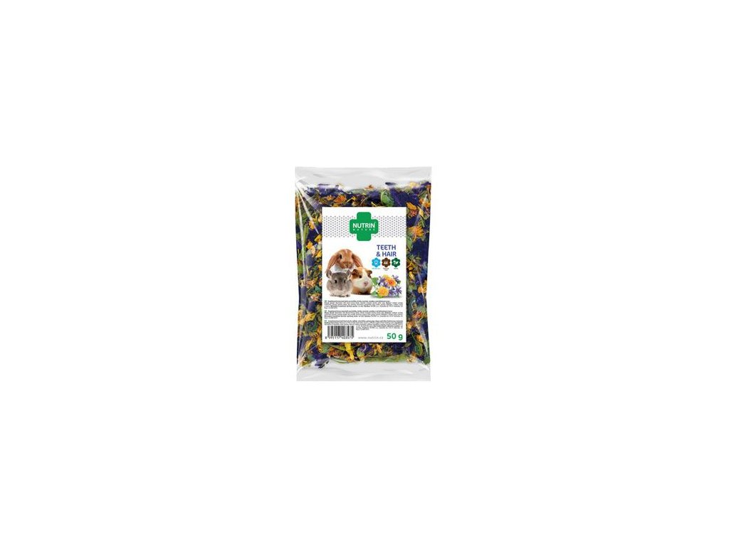 30597 nutrin nature teeth hair 50g z kategorie chovatelske potreby a krmiva pro hlodavce a mala zvirata pamlsky pro hlodavce
