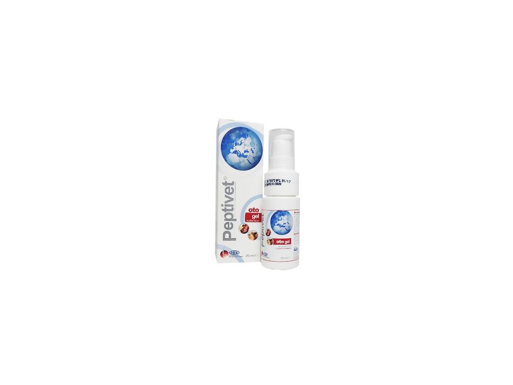 44238 1 icf peptivet oto gel 25ml z kategorie chovatelske potreby a krmiva pro psy hygiena a kosmetika psa ocni a usni pece psa