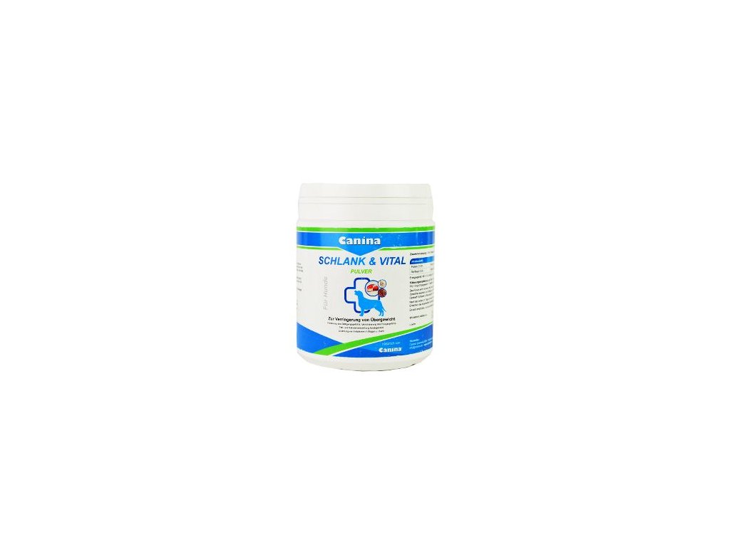 44253 1 canina schlank vital 500g z kategorie chovatelske potreby a krmiva pro psy vitaminy a leciva pro psy doplnkove oleje pro psy