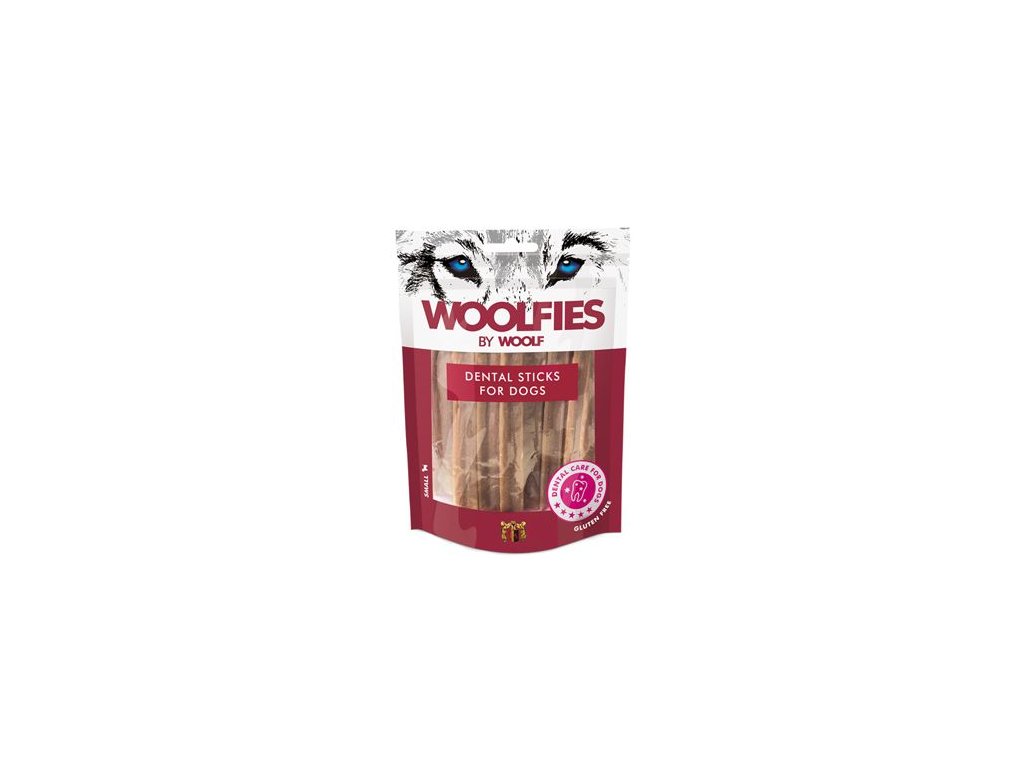44298 1 pochoutka dentalni woolfies dental sticks s 200g z kategorie chovatelske potreby a krmiva pro psy pamlsky pro psy dentalni pamlsky pro psy