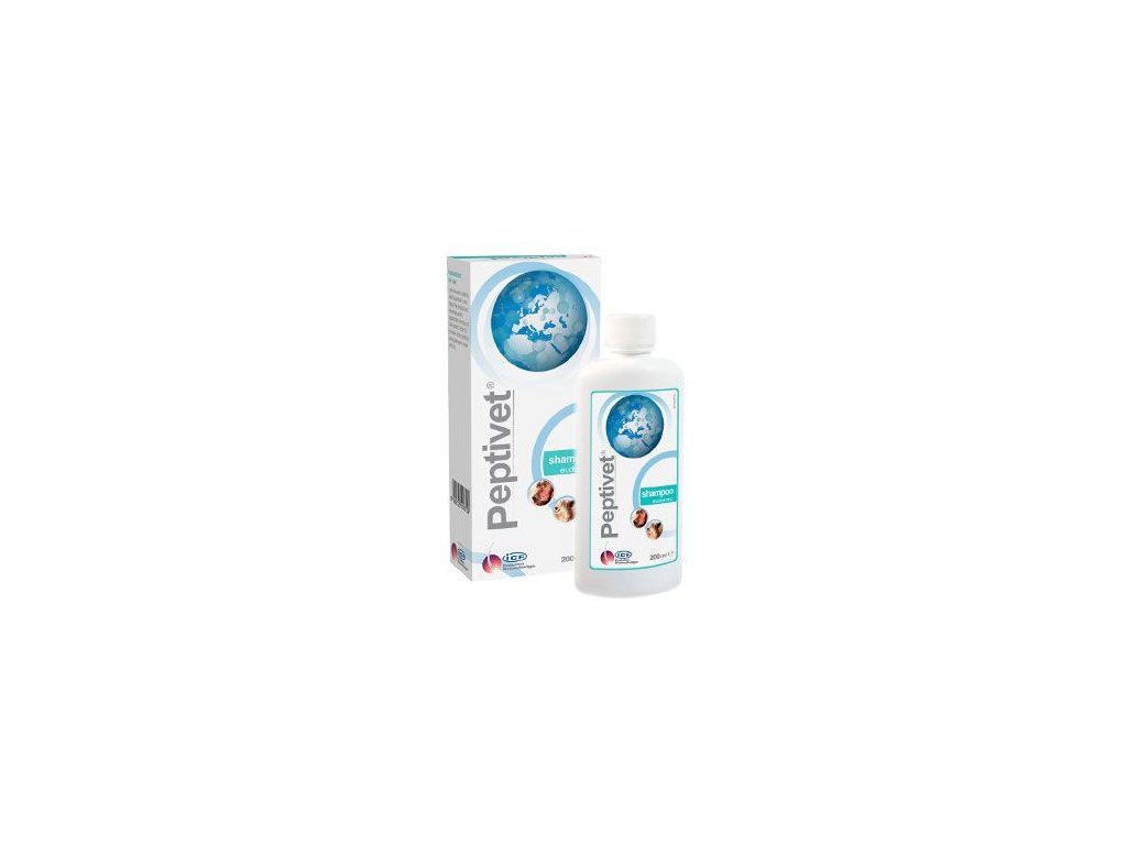 44391 1 icf peptivet sampon 200ml z kategorie chovatelske potreby a krmiva pro psy hygiena a kosmetika psa sampony a spreje pro psy