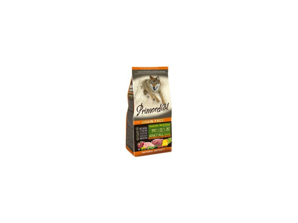 27006 primordial gf dog adult deer turkey 2kg z kategorie chovatelske potreby a krmiva pro psy krmiva pro psy granule pro psy