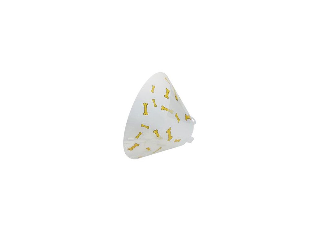 44541 1 limec ochranny buster plastovy bone zluty 20cm z kategorie chovatelske potreby a krmiva pro psy oblecky a doplnky pro psy ochranne limce pro psy