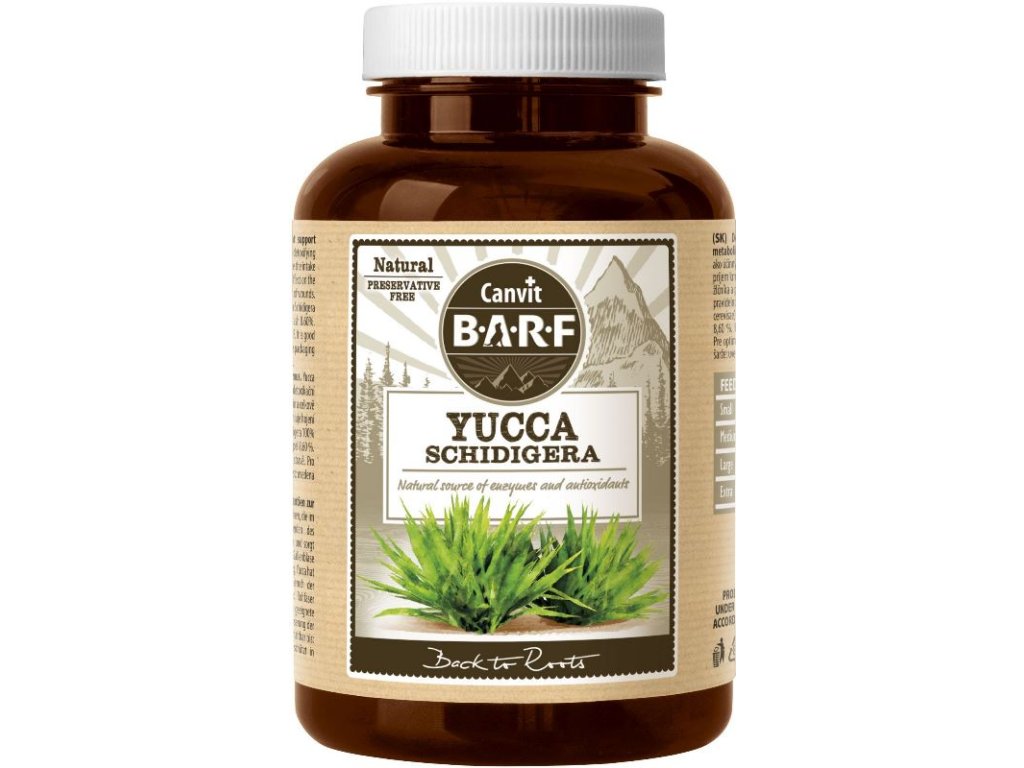 5295 canvit barf yucca schidigera 160g z kategorie chovatelske potreby a krmiva pro psy krmiva pro psy barf pro psy