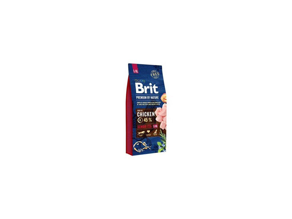 12642 brit premium dog by nature senior l xl 15kg z kategorie chovatelske potreby a krmiva pro psy krmiva pro psy granule pro psy