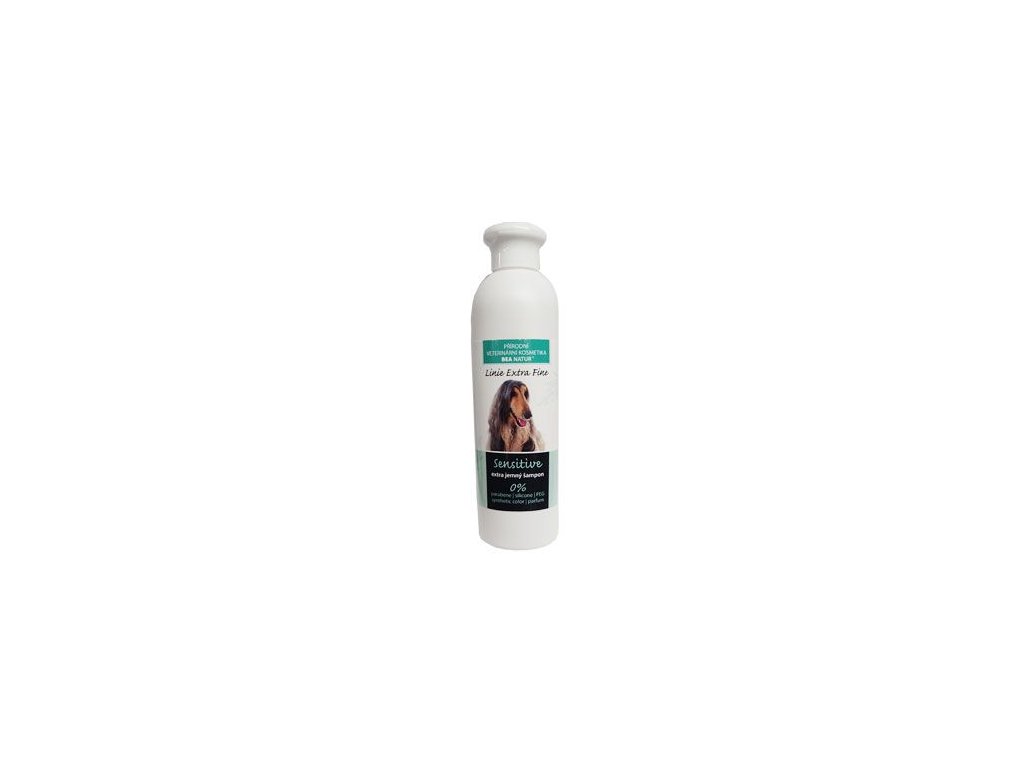44694 1 sampon bea sensitive extra jemny 250ml z kategorie chovatelske potreby a krmiva pro psy hygiena a kosmetika psa sampony a spreje pro psy