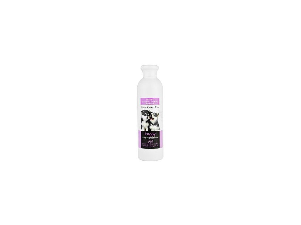 44763 1 sampon bea puppy pro stenata 250ml z kategorie chovatelske potreby a krmiva pro psy hygiena a kosmetika psa sampony a spreje pro psy
