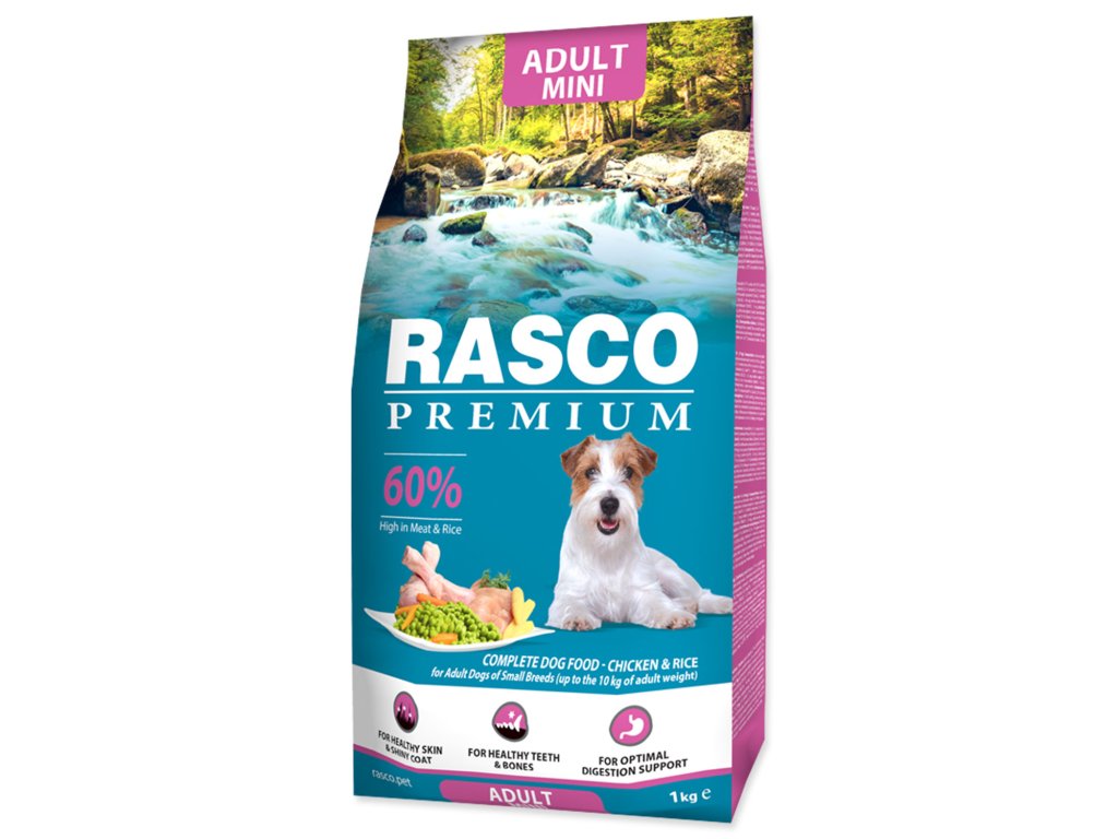 52857 1 rasco premium adult small 1 kg z kategorie chovatelske potreby a krmiva pro psy krmiva pro psy granule pro psy