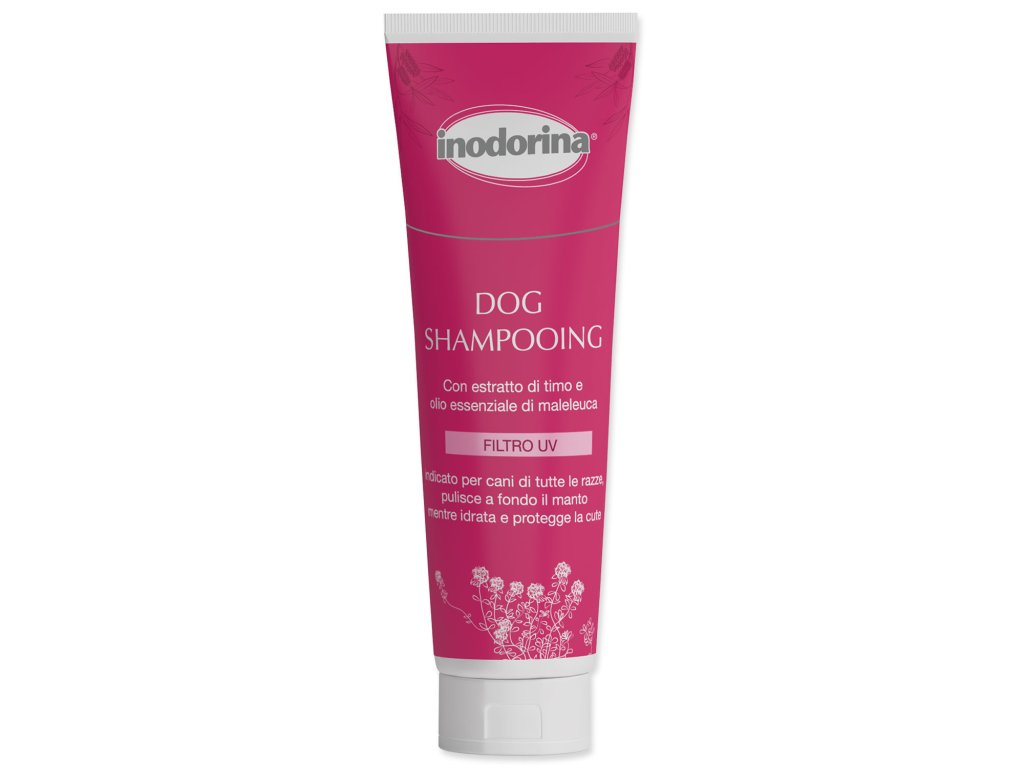 60173 1 inodorina sampon univerzal 250 ml z kategorie chovatelske potreby a krmiva pro psy hygiena a kosmetika psa sampony a spreje pro psy