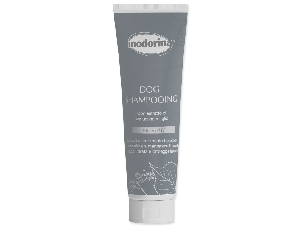 60182 1 inodorina sampon pro svetlou srst 250 ml z kategorie chovatelske potreby a krmiva pro psy hygiena a kosmetika psa sampony a spreje pro psy