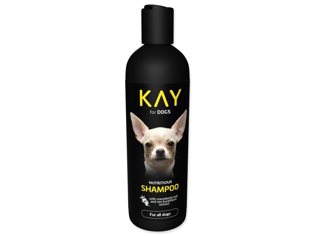 57462 1 sampon kay for dog vyzivujici 250 ml z kategorie chovatelske potreby a krmiva pro psy hygiena a kosmetika psa sampony a spreje pro psy