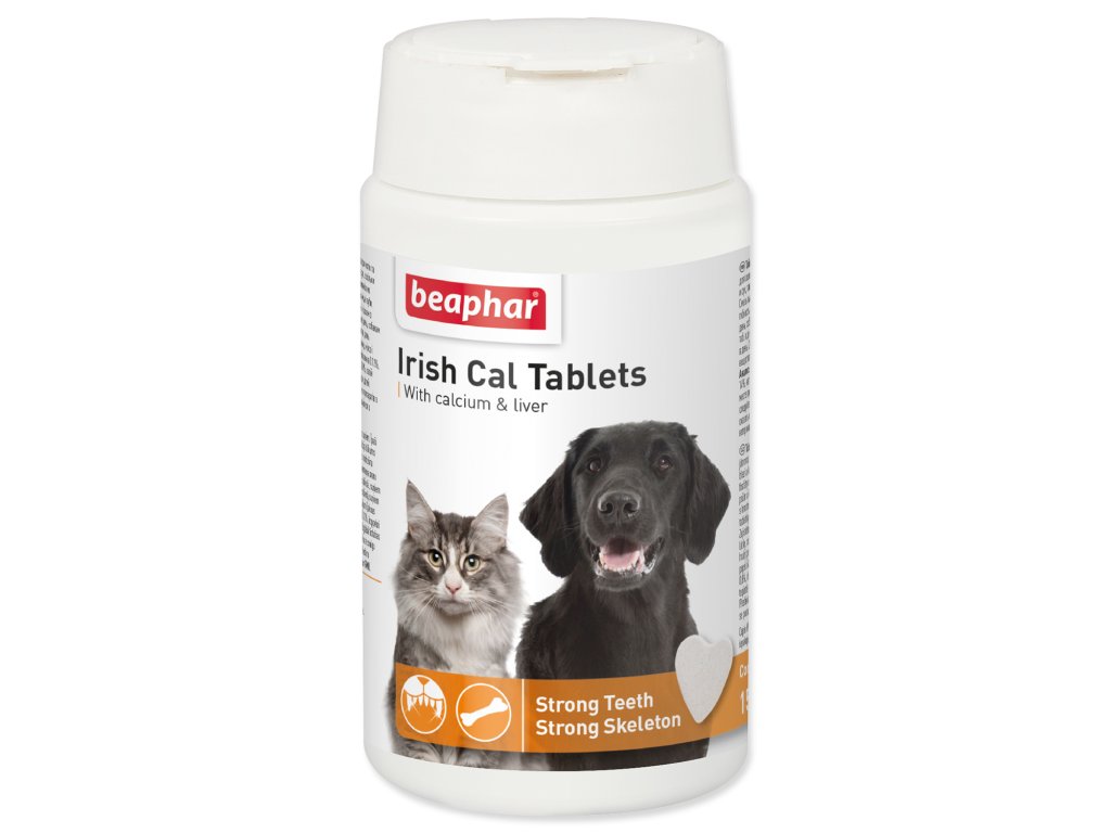 50709 1 beaphar irish cal tablets doplnek stravy 150 tablet z kategorie chovatelske potreby a krmiva pro psy vitaminy a leciva pro psy vitaminy a mineraly pro psy