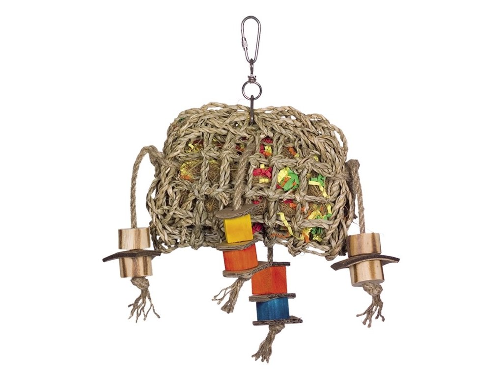 31377 1 nobby aktivni hracka pro papousky morska rasa 29 x 21 cm z kategorie chovatelske potreby pro ptaky a papousky hracky pro papousky zavesne hracky pro papousky