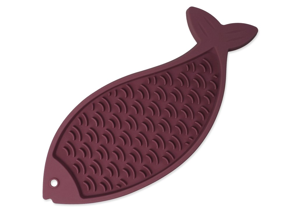 76431 1 podlozka ep lick snack lizaci ryba pastelova fialova 28x11 5cm z kategorie chovatelske potreby a krmiva pro psy misky a davkovace pro psy protihltaci a lizaci misky pro psy