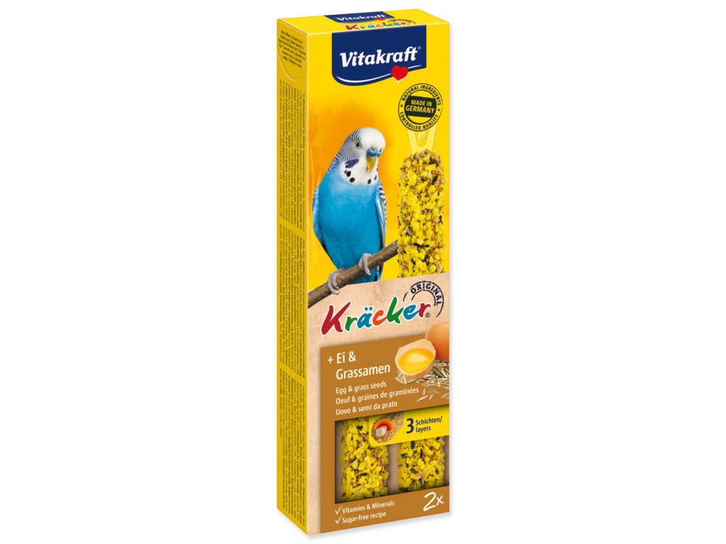 60506 1 vitakraft kracker sittich egg 2 ks z kategorie chovatelske potreby pro ptaky a papousky pamlsky pro papousky
