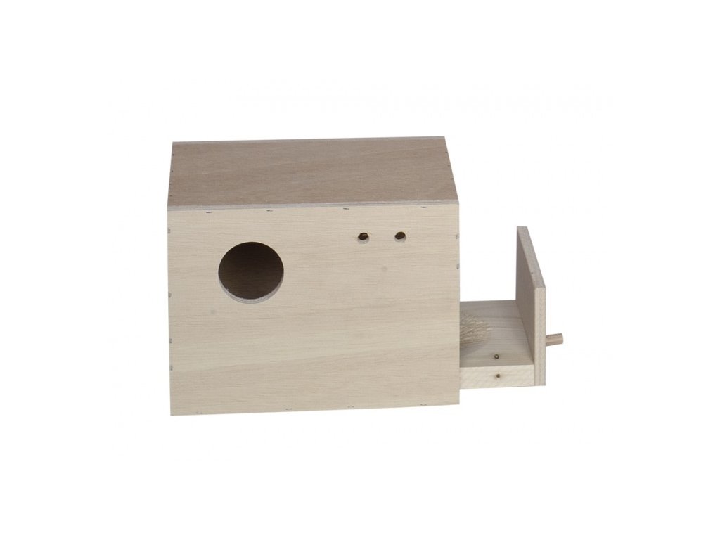 29424 1 nobby hnizdici budka pro andulky 20 x 14 x 15 cm z kategorie chovatelske potreby pro ptaky a papousky hnizdeni budky pro ptactvo