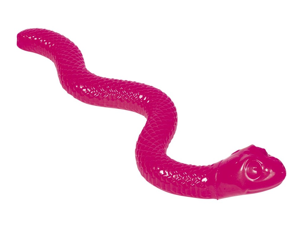 16149 2 nobby hracka s otvorem na pamlsky snake 42 cm z kategorie chovatelske potreby a krmiva pro psy hracky pro psy gumove hracky pro psy