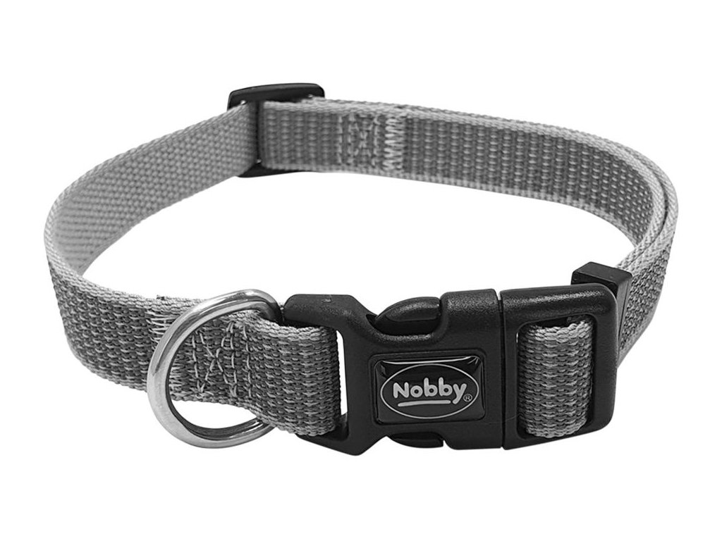 76611 nobby reflexni obojek full reflect seda s m z kategorie chovatelske potreby a krmiva pro psy obojky voditka a postroje pro psy obojky pro psy
