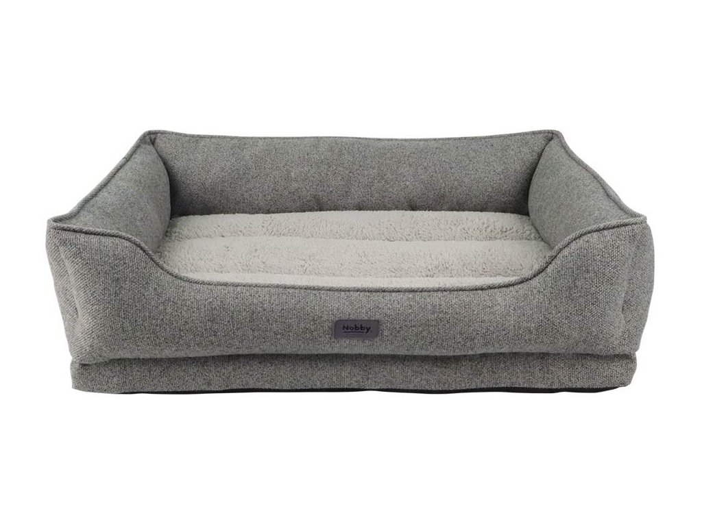 62063 nobby ortopedicky pelisek calbu 90x70cm seda z kategorie chovatelske potreby a krmiva pro psy pelisky a dvirka pro psy pelechy a pohovky pro psy