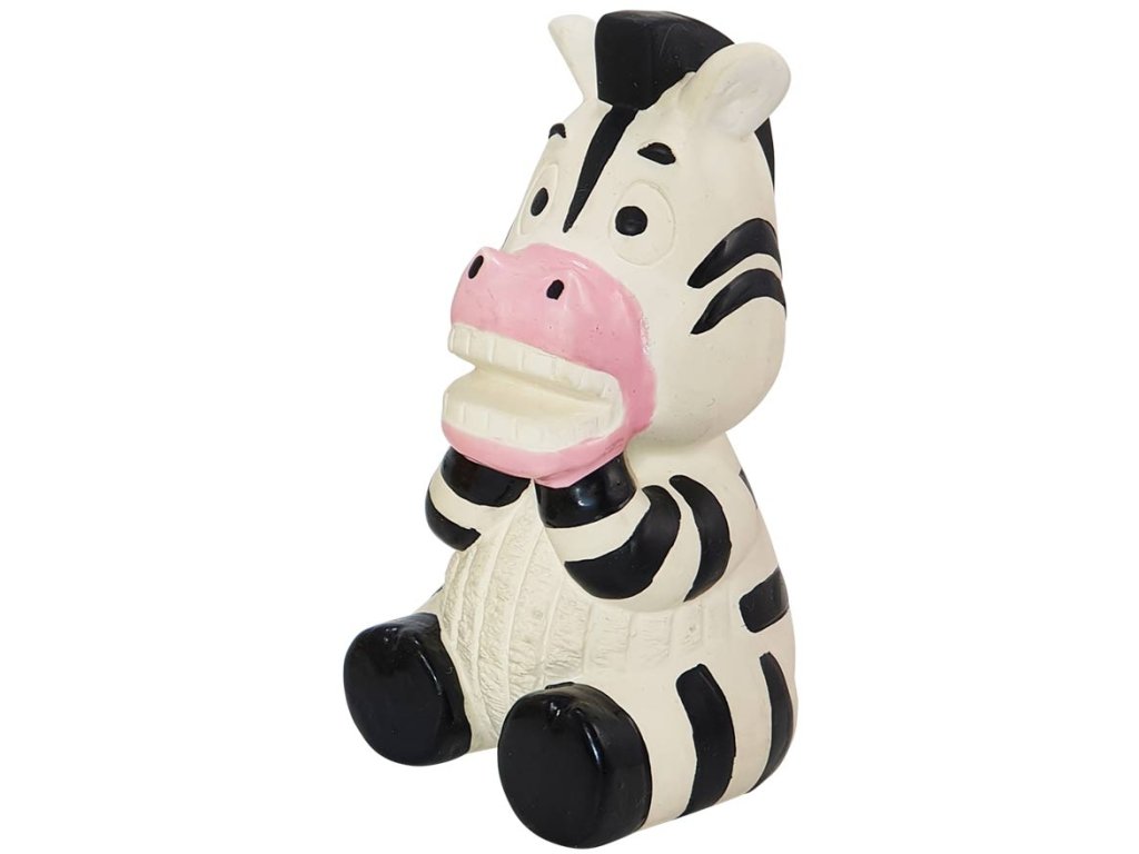26334 1 nobby latexova hracka pro psy zebra 14 5 cm z kategorie chovatelske potreby a krmiva pro psy hracky pro psy latexove hracky pro psy