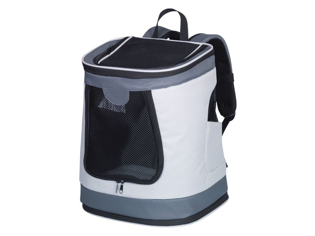 24132 1 nobby plata zadni batoh do 10kg seda 34x30x43cm z kategorie chovatelske potreby a krmiva pro psy cestovani se psem batohy klokanky pro psy
