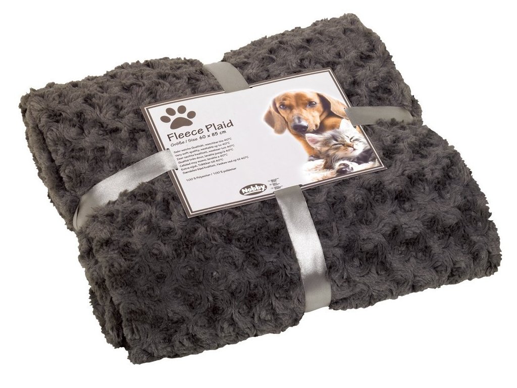 17820 1 nobby super soft small deka 60x85cm seda z kategorie chovatelske potreby a krmiva pro psy pelisky a dvirka pro psy deky pro psy