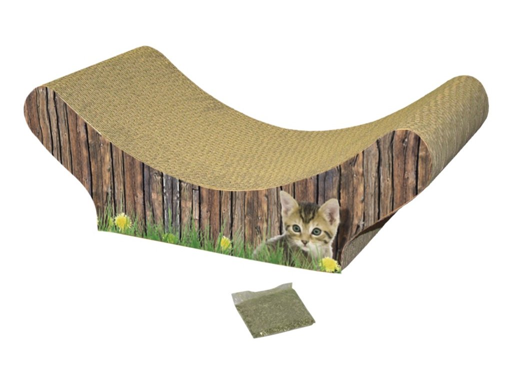 11574 1 nobby kartonove skrabadlo lenoska 47x21x17cm z kategorie chovatelske potreby a krmiva pro kocky skrabadla pro kocky