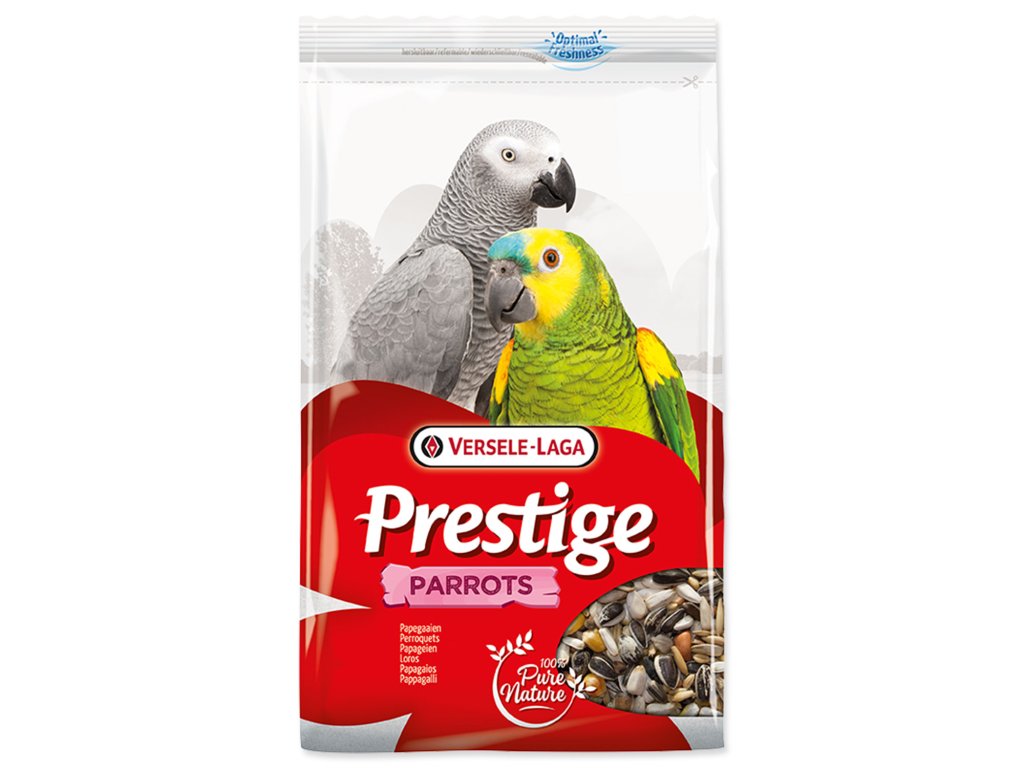 60671 1 versele laga prestige pro velke papousky 1 kg z kategorie chovatelske potreby pro ptaky a papousky krmivo pro papousky