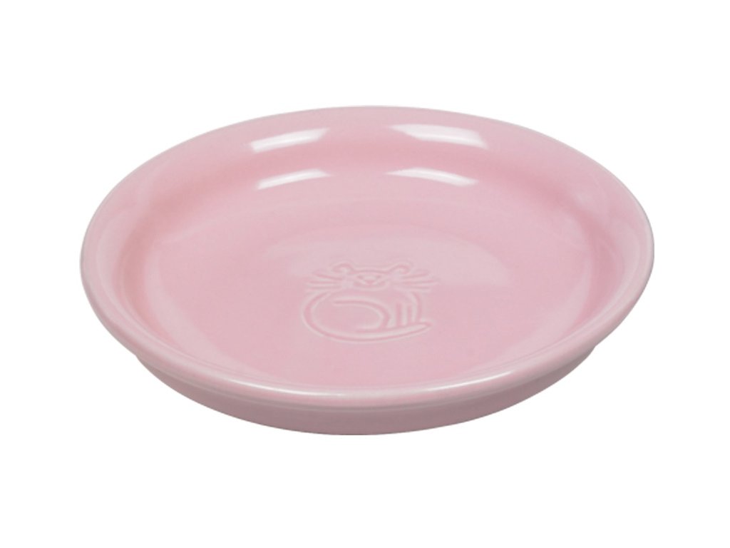 2127 1 nobby nizka keramicka miska ruzova 100ml z kategorie chovatelske potreby a krmiva pro kocky misky davkovace pro kocky keramicke misky pro kocky