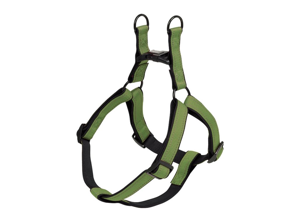 10515 1 nobby classic reflect soft reflexni postroj s 40 56cm zelena z kategorie chovatelske potreby a krmiva pro psy obojky voditka a postroje pro psy postroje pro psy